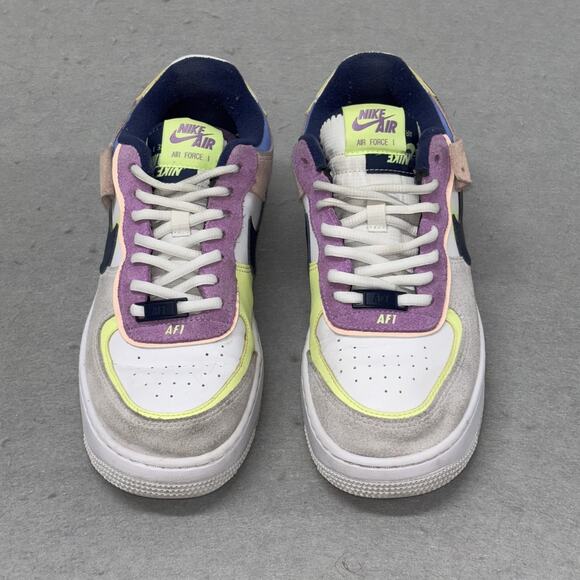 Nike Air Force 1 Shadow Shoes Womens Size 8.5 Pastel CU8591-001 Sneakers - Picture 6 of 9